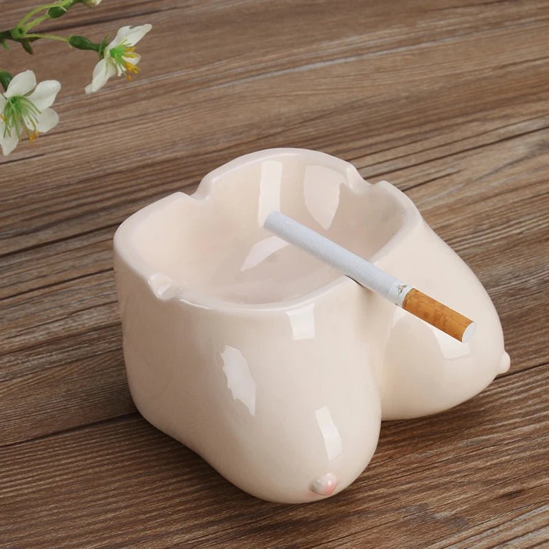 Ceramic Body Art Cigarette Ashtray - The House Of BLOC