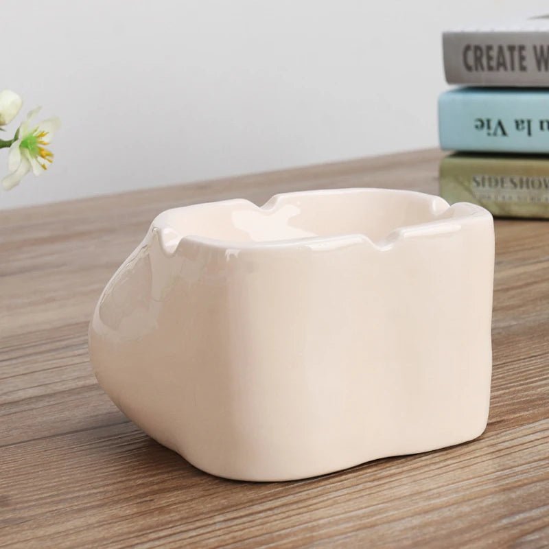 Ceramic Body Art Cigarette Ashtray - The House Of BLOC