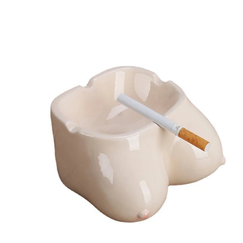 Ceramic Body Art Cigarette Ashtray - The House Of BLOC