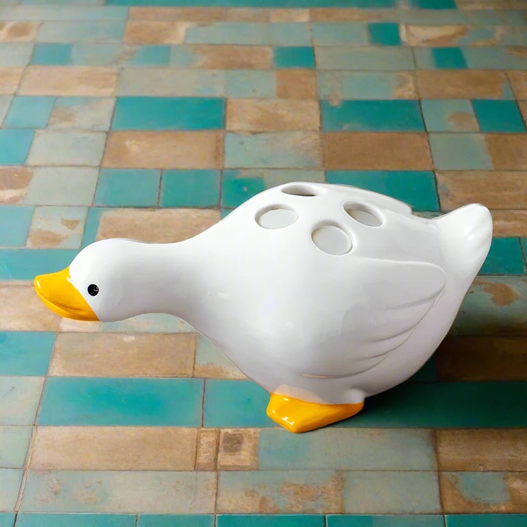 Ceramic Duck Toothbrush Holder - The House Of BLOC