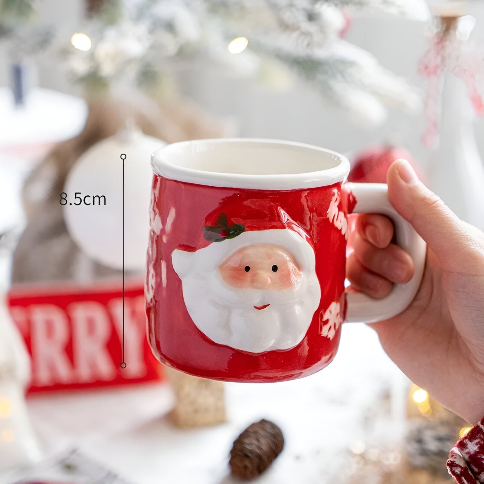 Ceramic Santa Claus Mug - The House Of BLOC