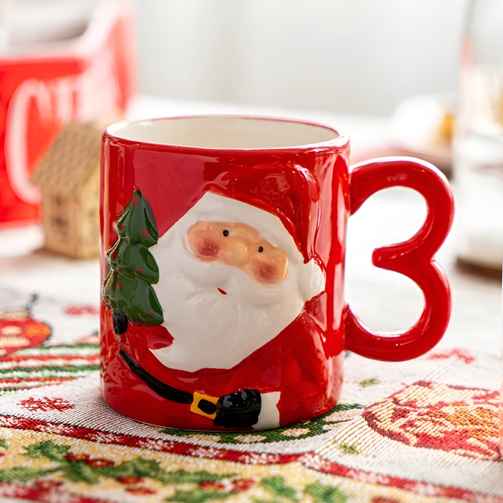 Ceramic Santa Claus Mug - The House Of BLOC