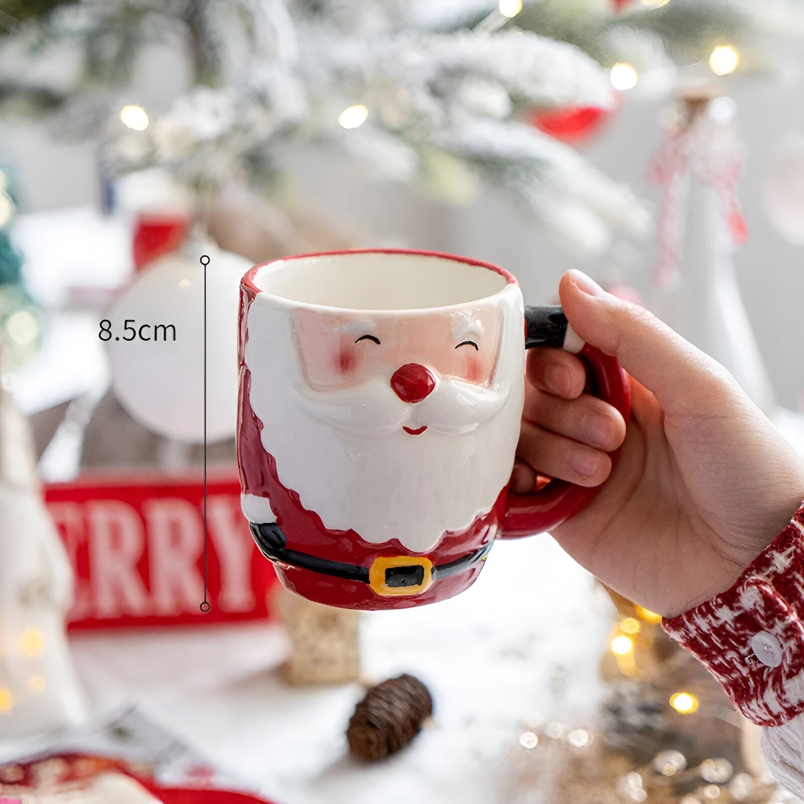 Ceramic Santa Claus Mug - The House Of BLOC