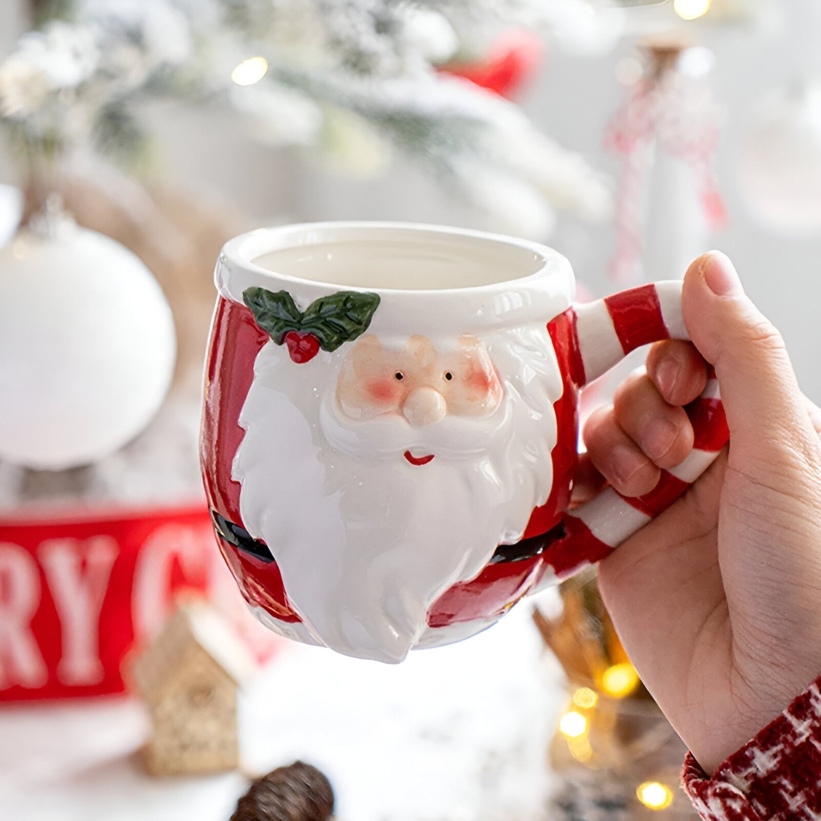 Ceramic Santa Claus Mug - The House Of BLOC