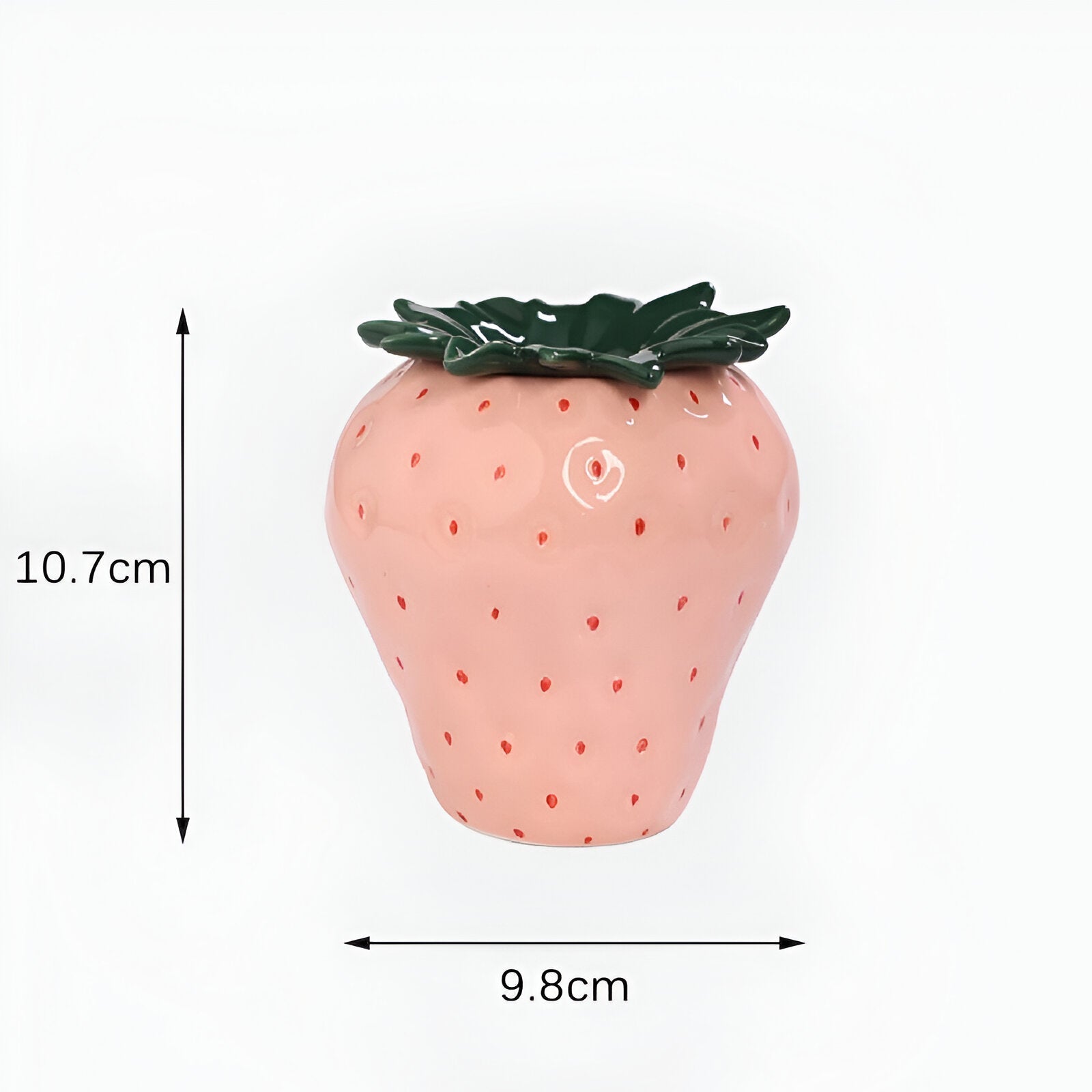 Ceramic Strawberry Shape Ashtray - The House Of BLOC