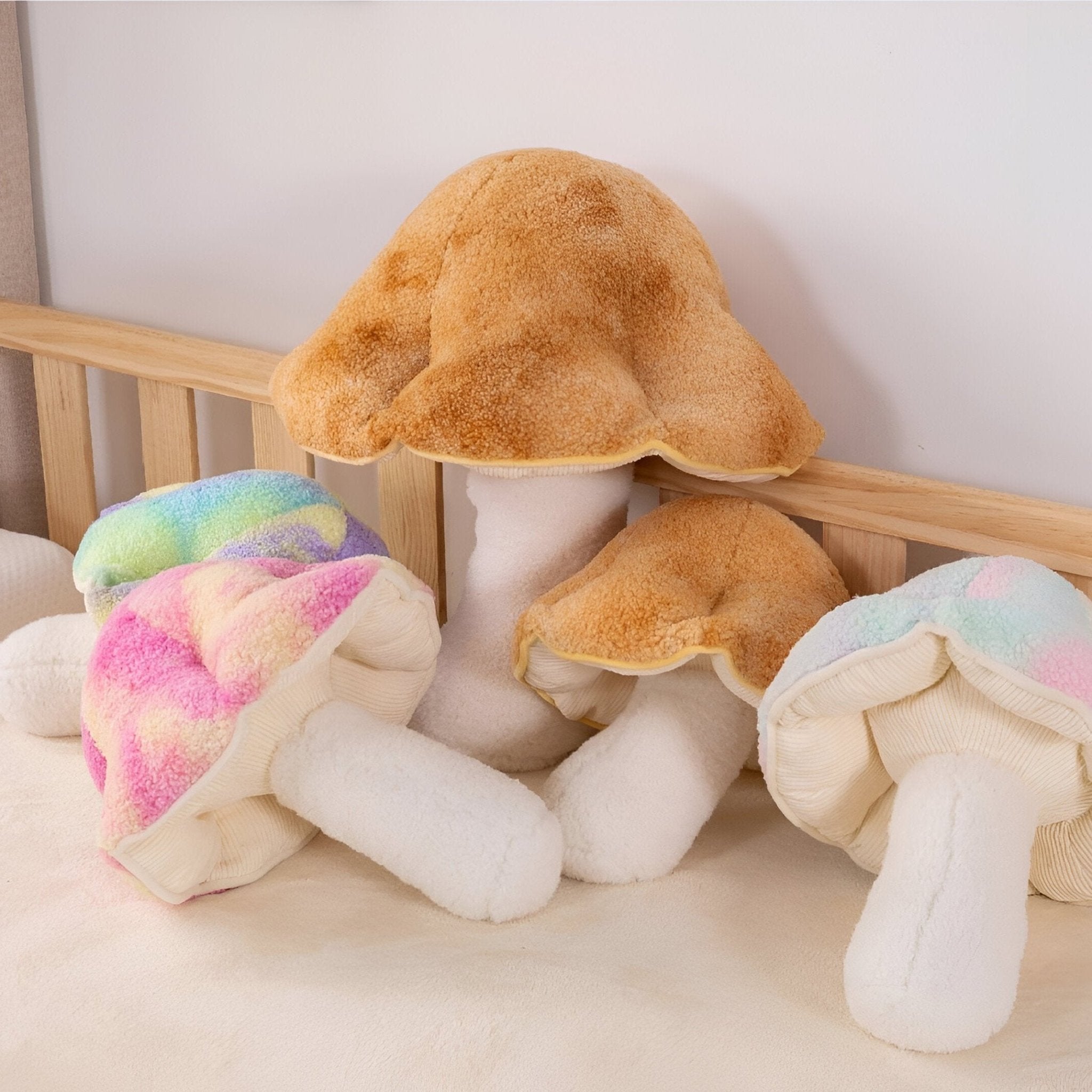 Children's Plush Mushroom Cushion - The House Of BLOC