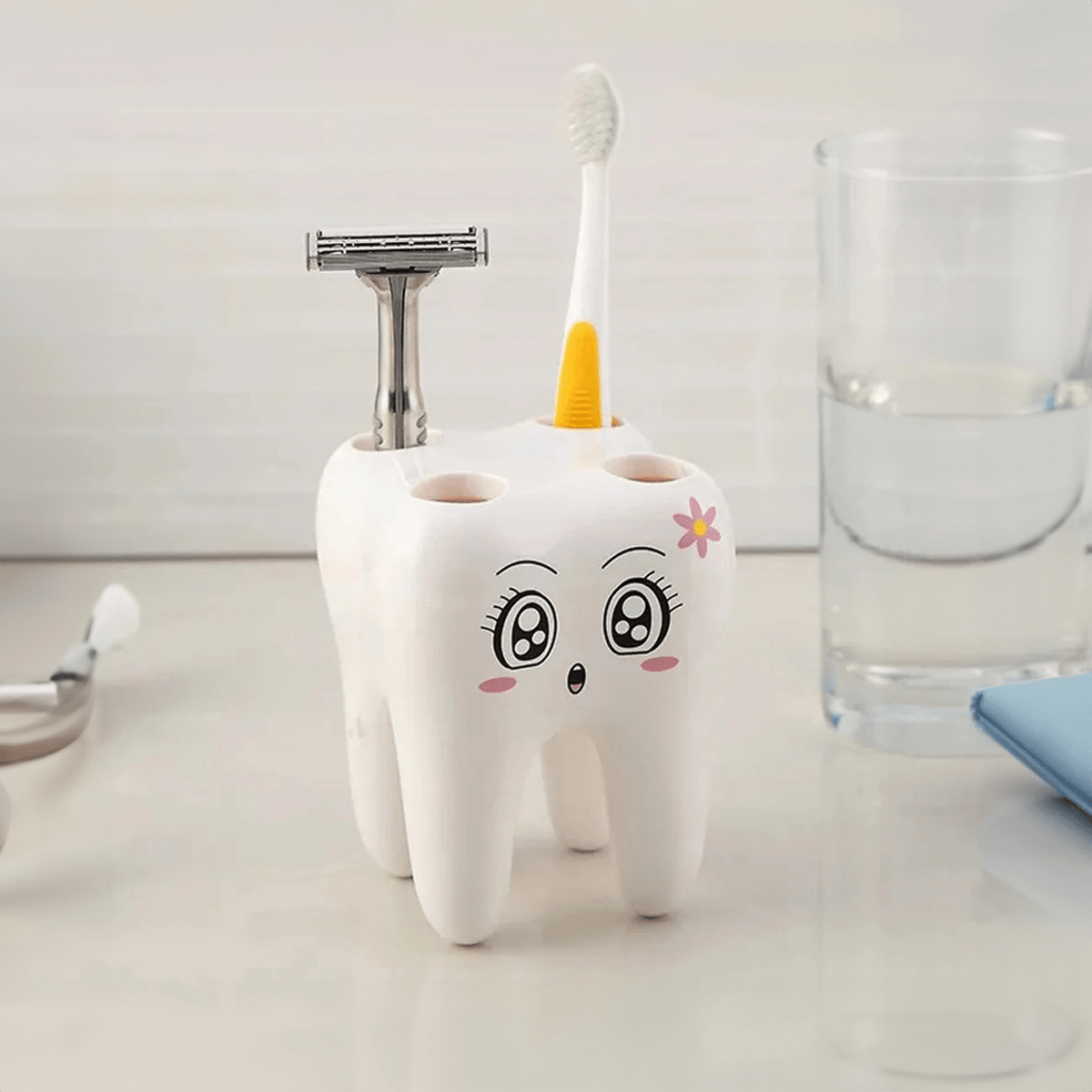 Children's 'Tooth' Toothbrush Holder - The House Of BLOC