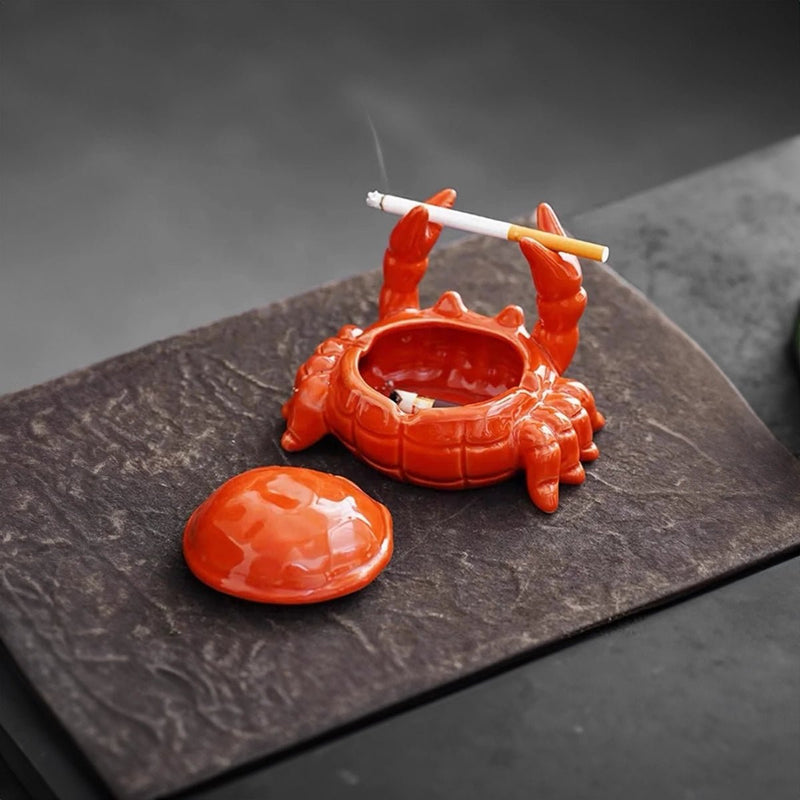 Chinese Style Crab Ashtray - The House Of BLOC