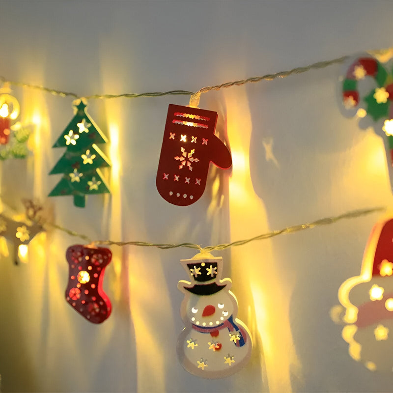 Christmas Decoration Fairy Light Garland - The House Of BLOC