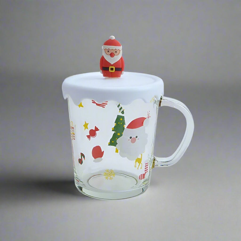 Christmas Mug With Snow Lid - The House Of BLOC