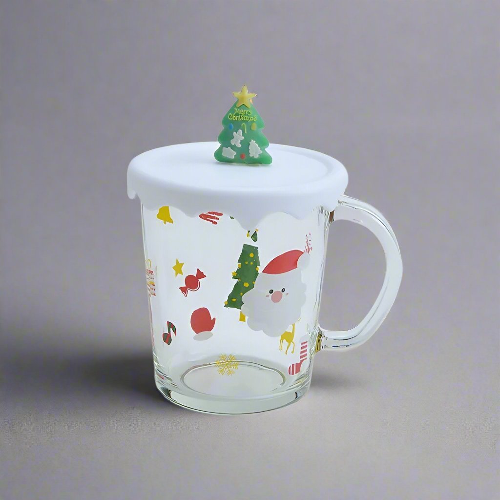 Christmas Mug With Snow Lid - The House Of BLOC