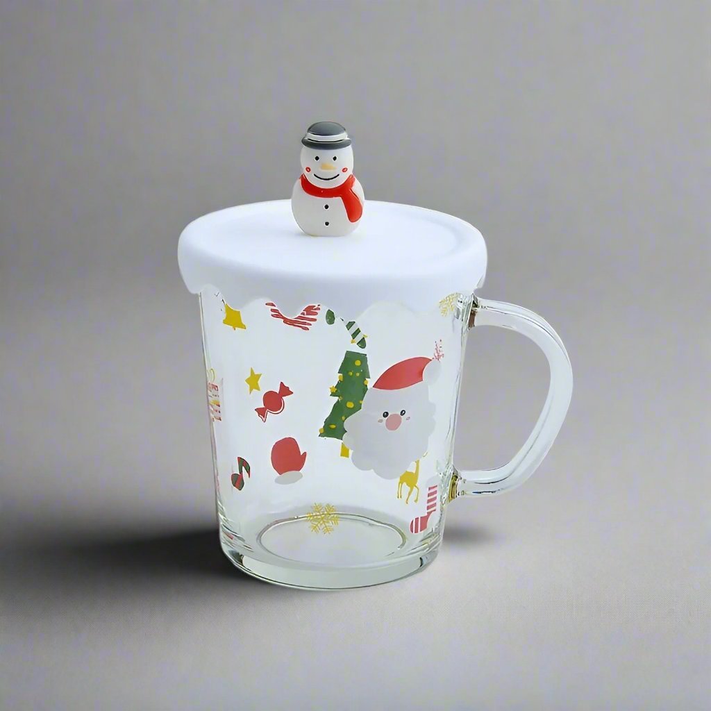 Christmas Mug With Snow Lid - The House Of BLOC