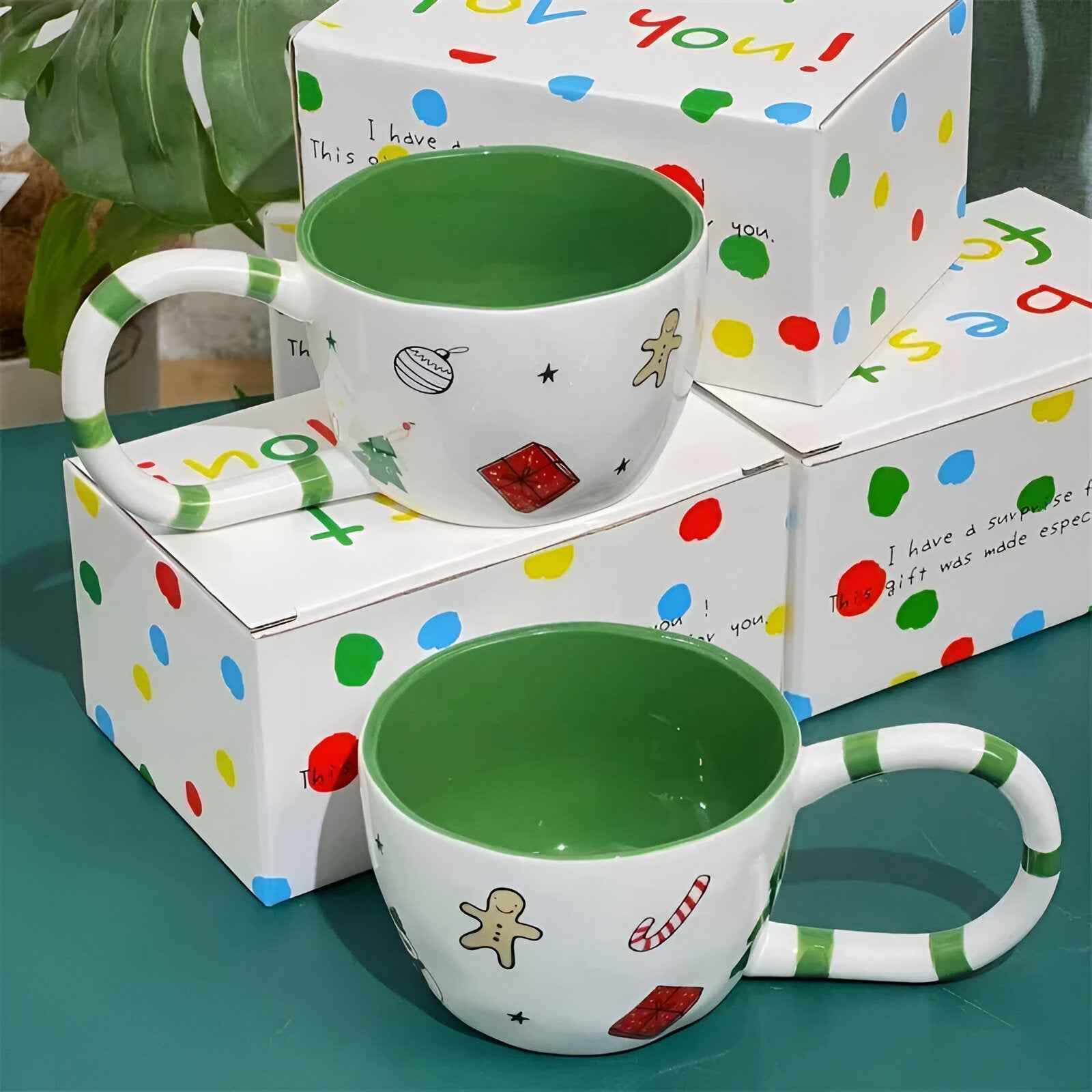 Christmas Patterned Coffee Mug - The House Of BLOC