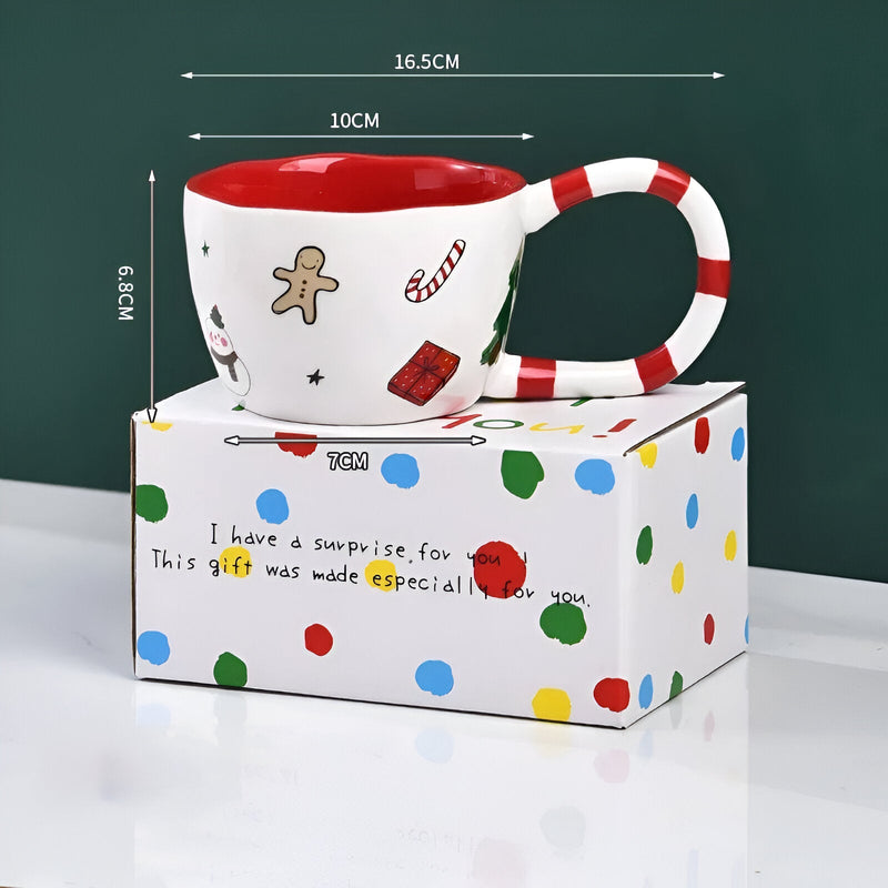 Christmas Patterned Coffee Mug - The House Of BLOC