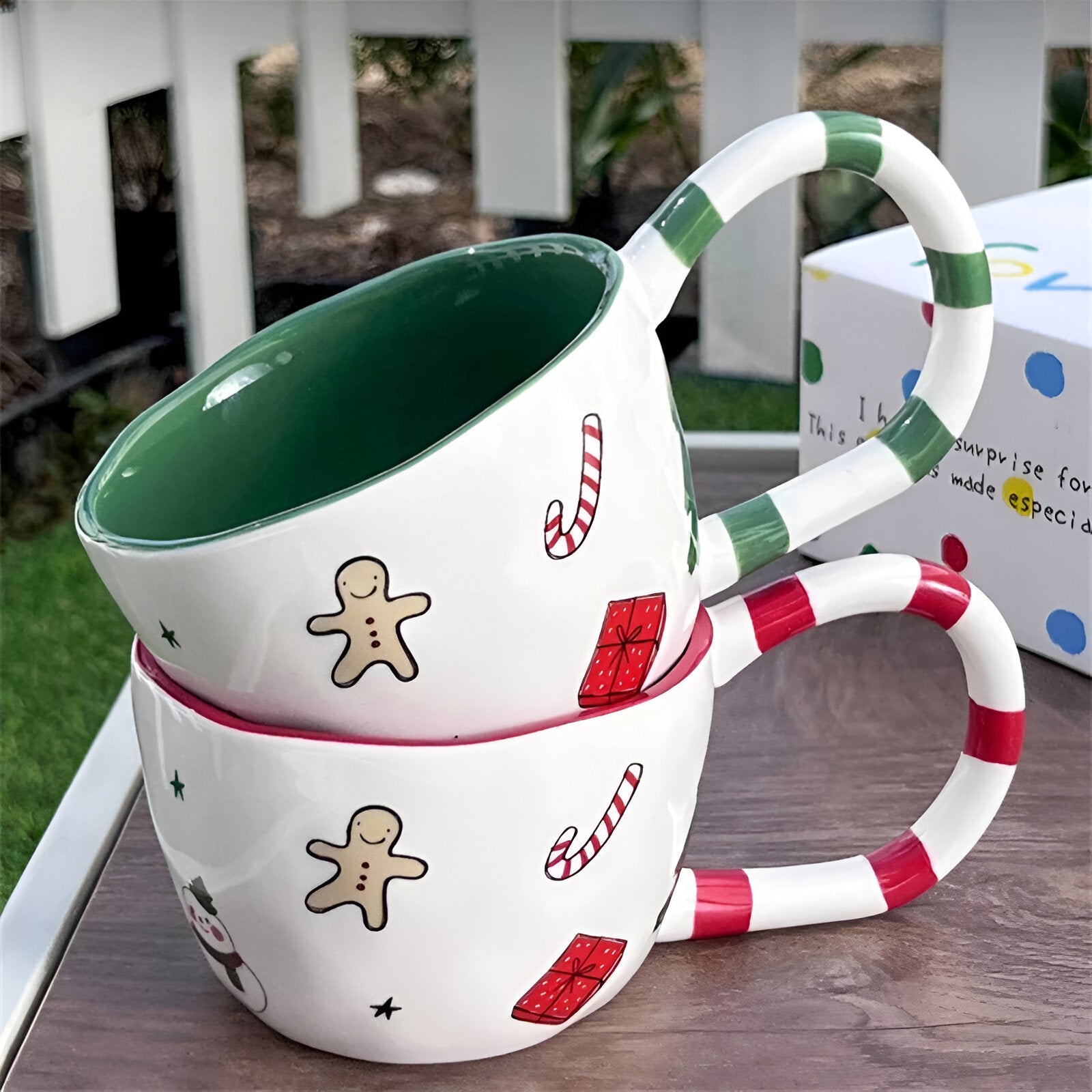 Christmas Patterned Coffee Mug - The House Of BLOC