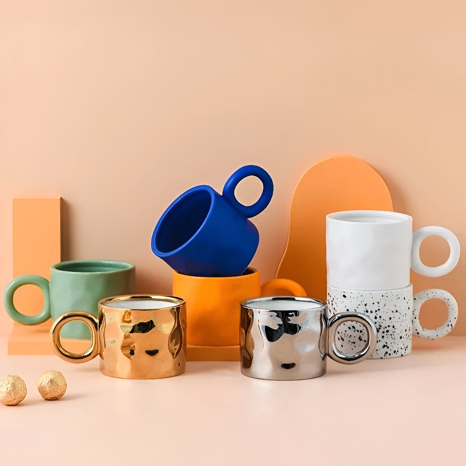 Chunky Handmade Ceramic Coffee Mug - The House Of BLOC