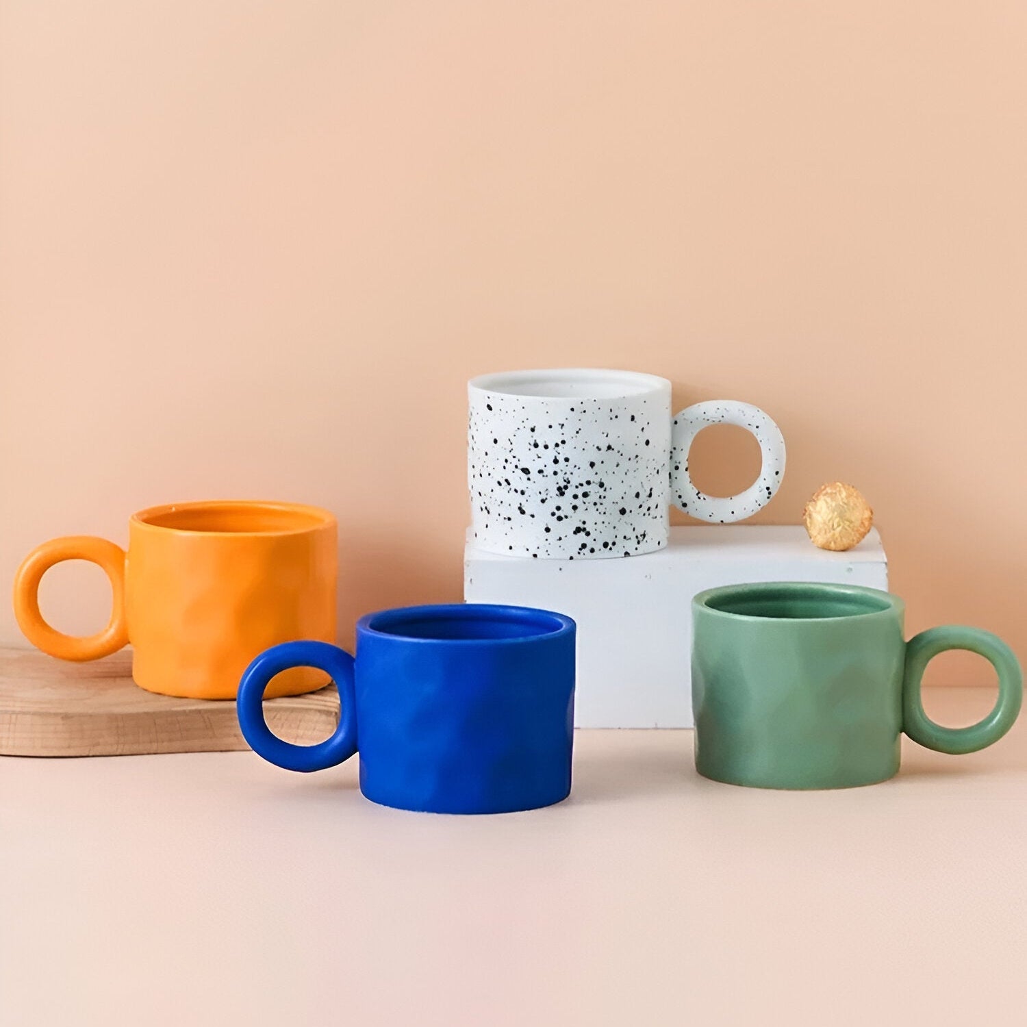 Chunky Handmade Ceramic Coffee Mug - The House Of BLOC