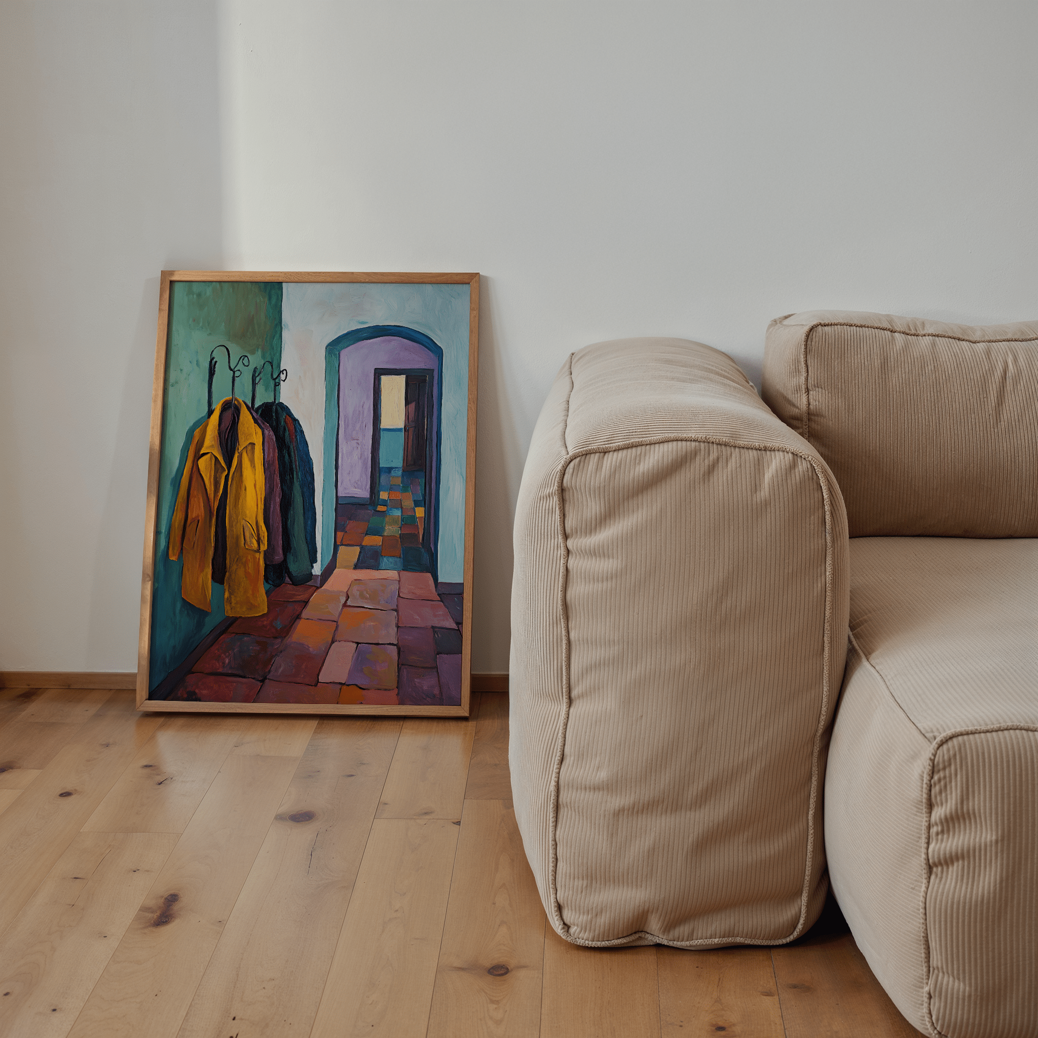 Coats + Colours - Premium Semi - Glossy Poster - The House Of BLOC