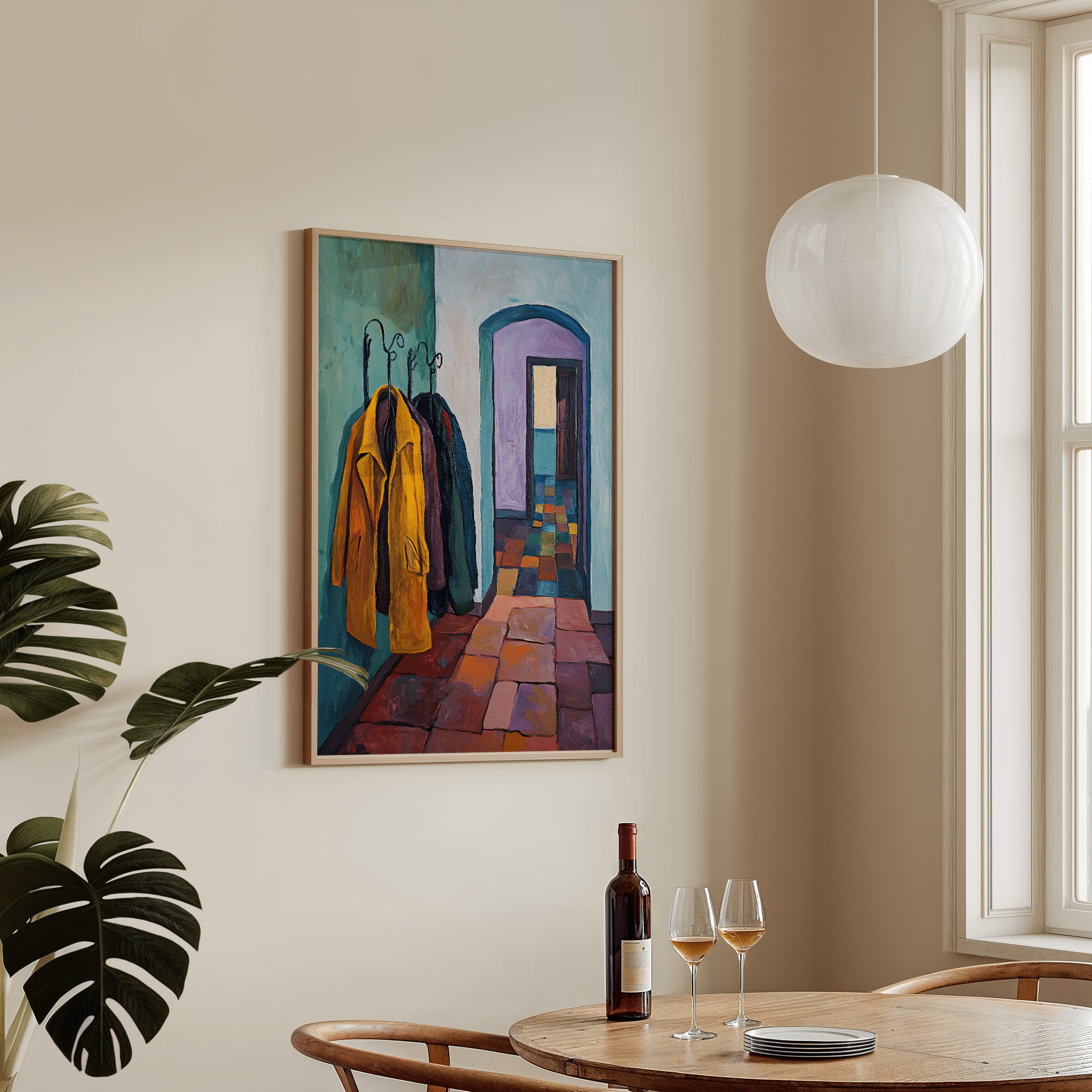 Coats + Colours - Premium Semi - Glossy Poster - The House Of BLOC