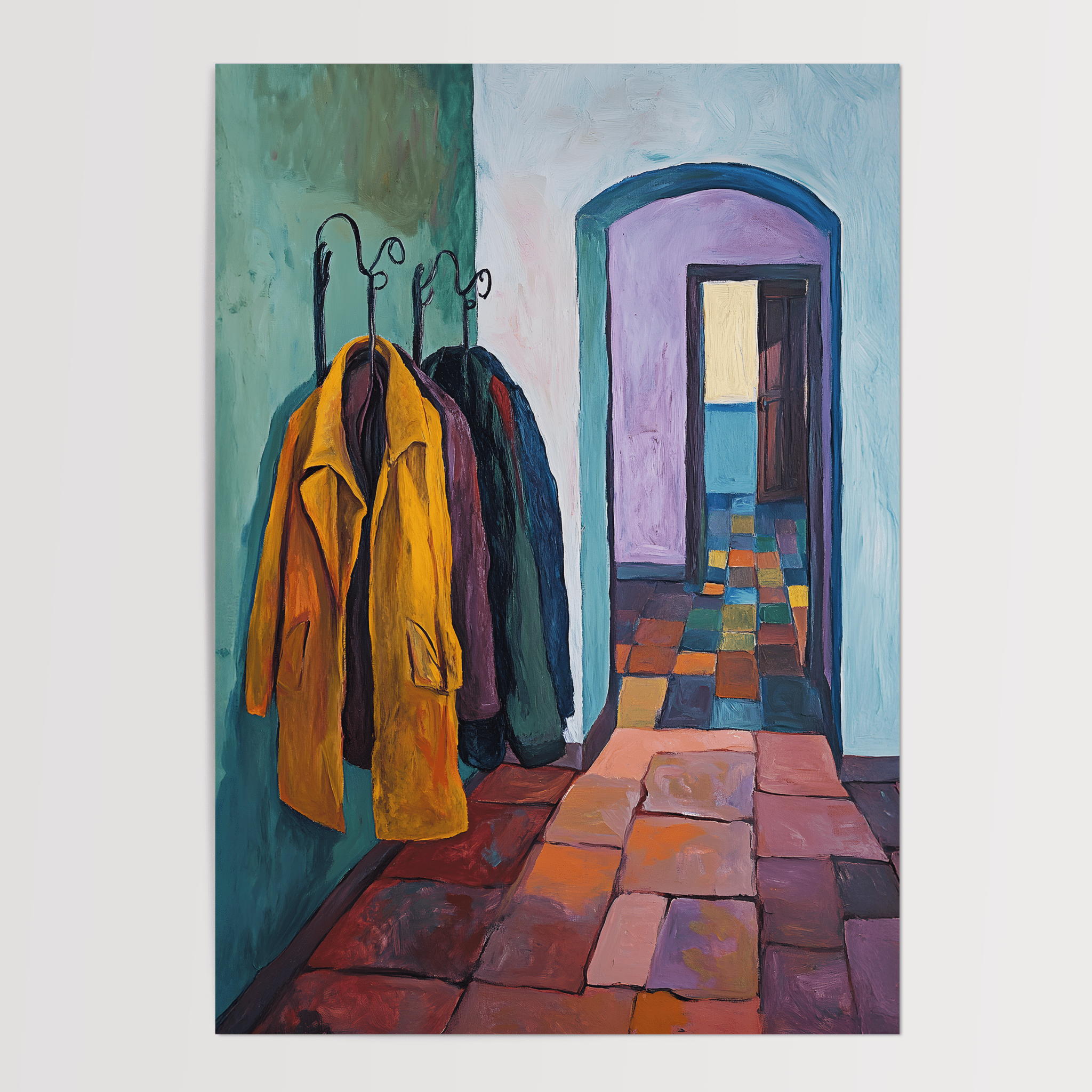 Coats + Colours - Premium Semi - Glossy Poster - The House Of BLOC