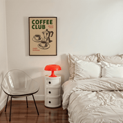Coffee Club Poster - Premium Semi - Glossy Poster - The House Of BLOC