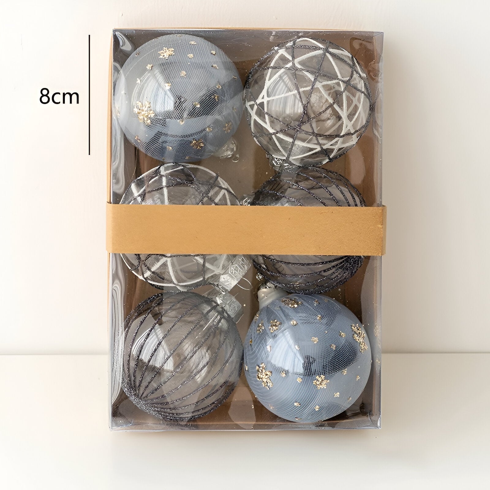 Coloured Christmas Tree Baubles - The House Of BLOC