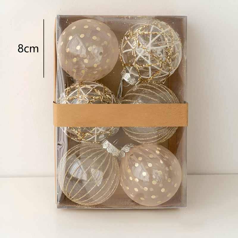 Coloured Christmas Tree Baubles - The House Of BLOC