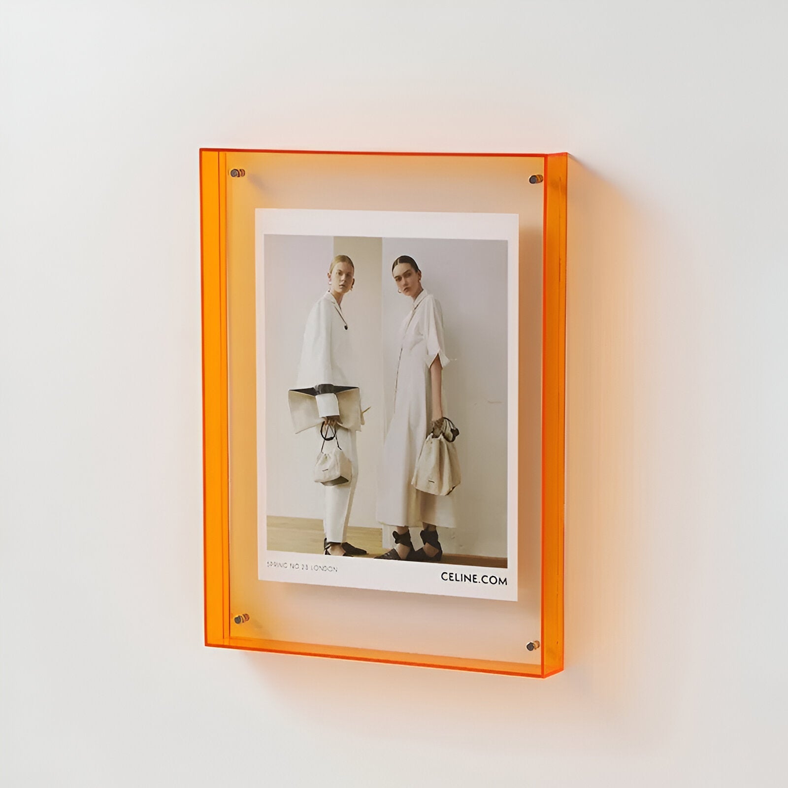 Coloured Transparent Acrylic Picture Frame - The House Of BLOC