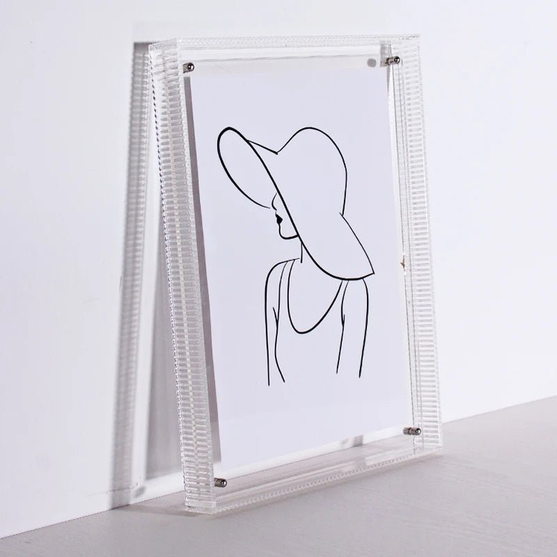 Coloured Transparent Acrylic Picture Frame - The House Of BLOC