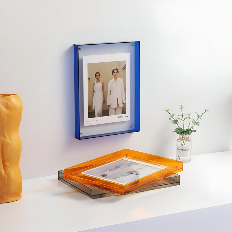 Coloured Transparent Acrylic Picture Frame - The House Of BLOC