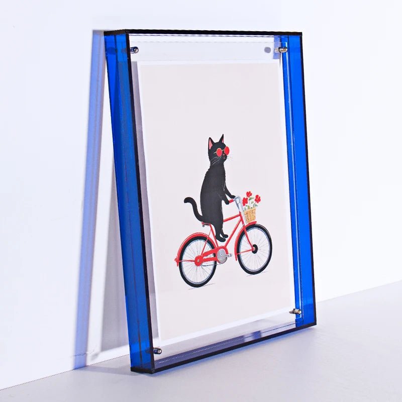 Coloured Transparent Acrylic Picture Frame - The House Of BLOC