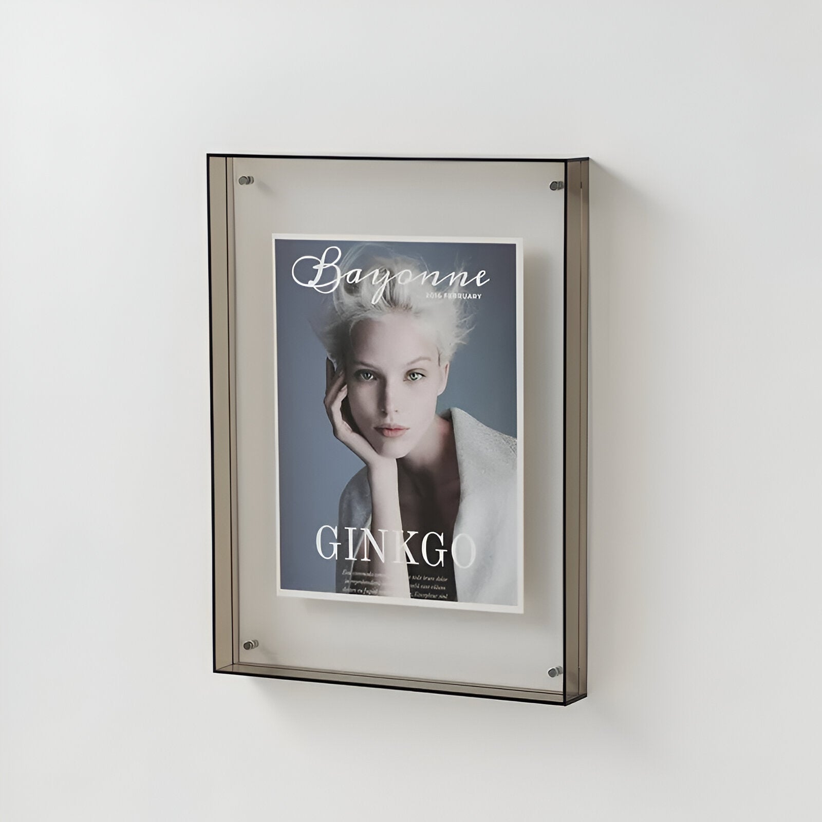 Coloured Transparent Acrylic Picture Frame - The House Of BLOC