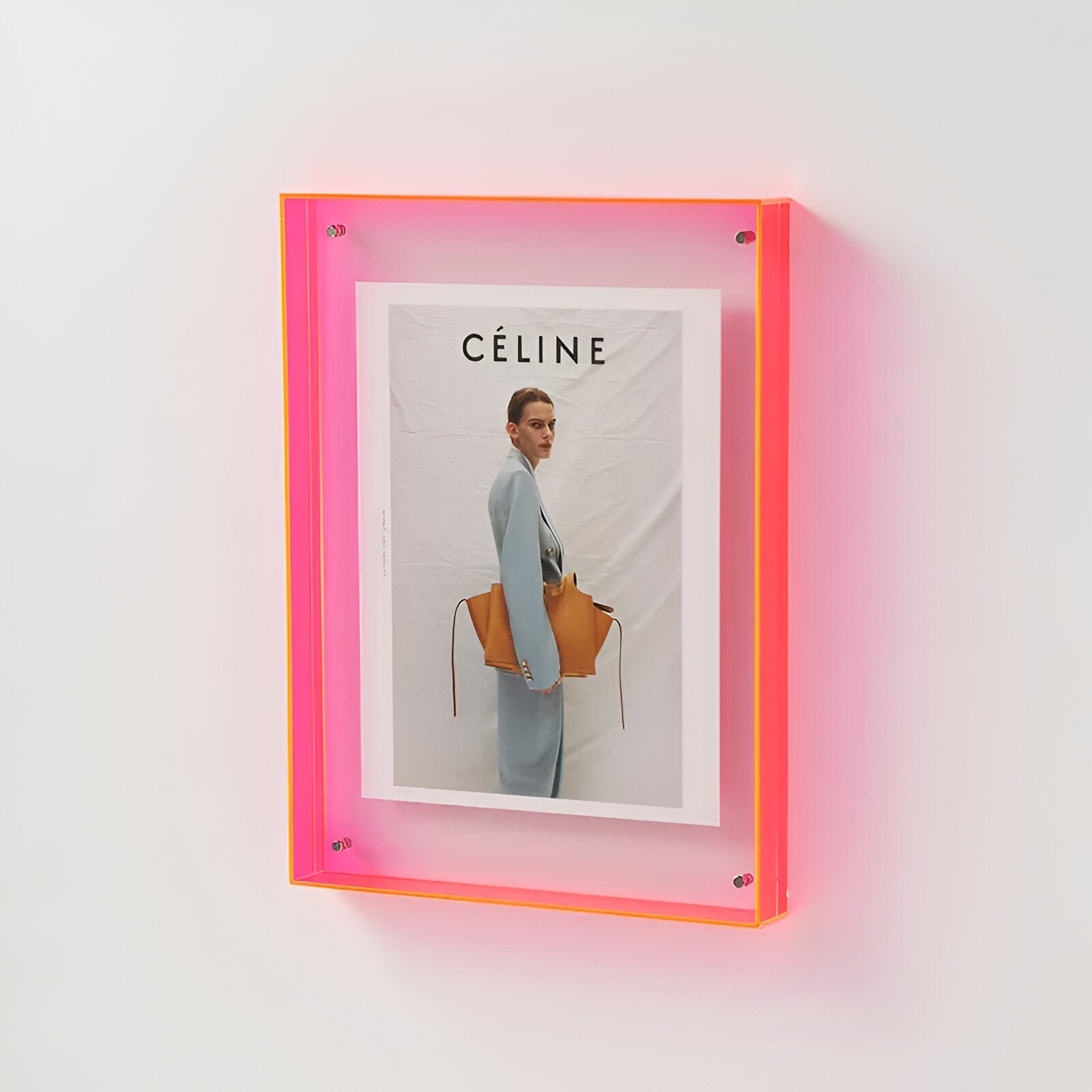 Coloured Transparent Acrylic Picture Frame - The House Of BLOC