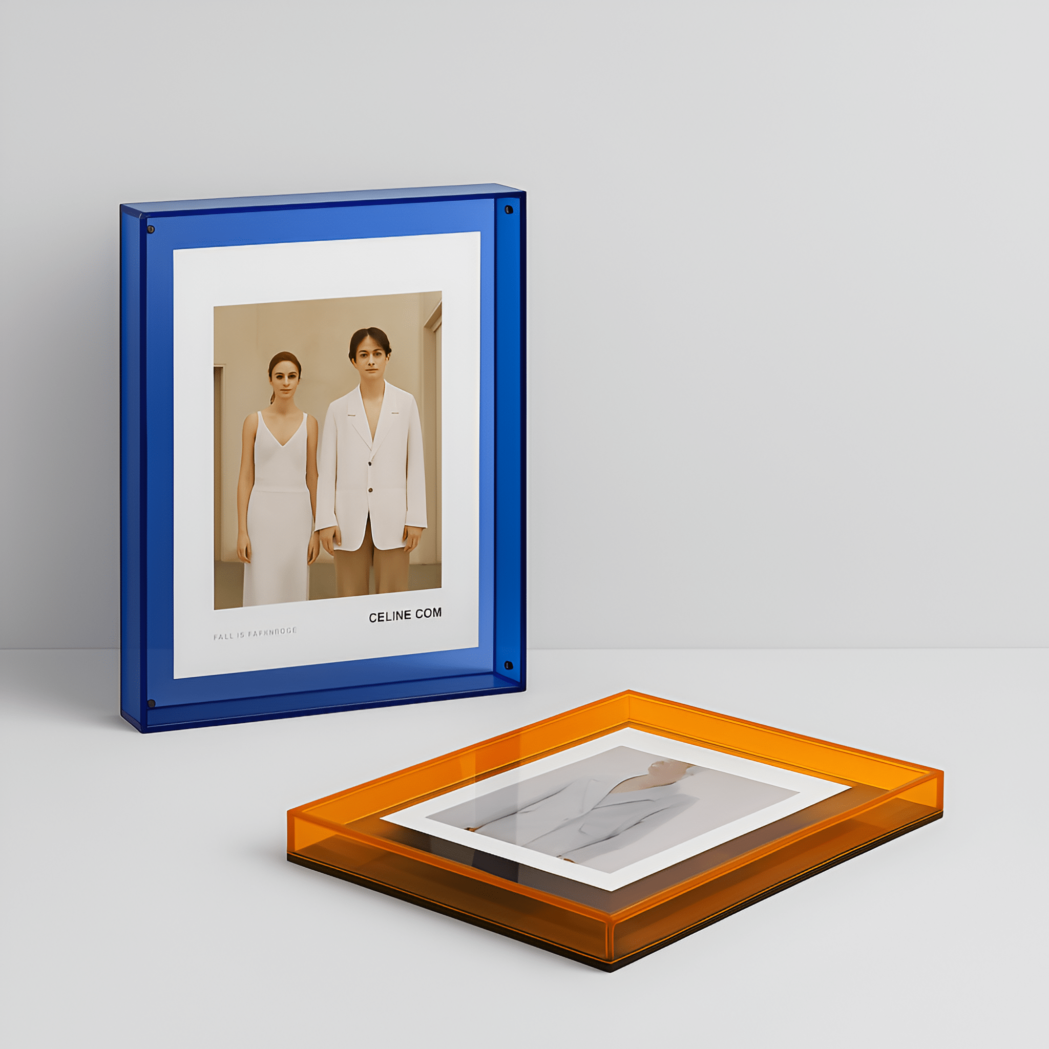 Coloured Transparent Acrylic Picture Frame - The House Of BLOC