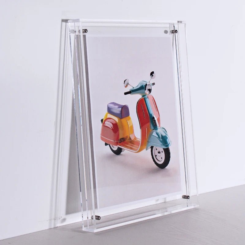 Coloured Transparent Acrylic Picture Frame - The House Of BLOC