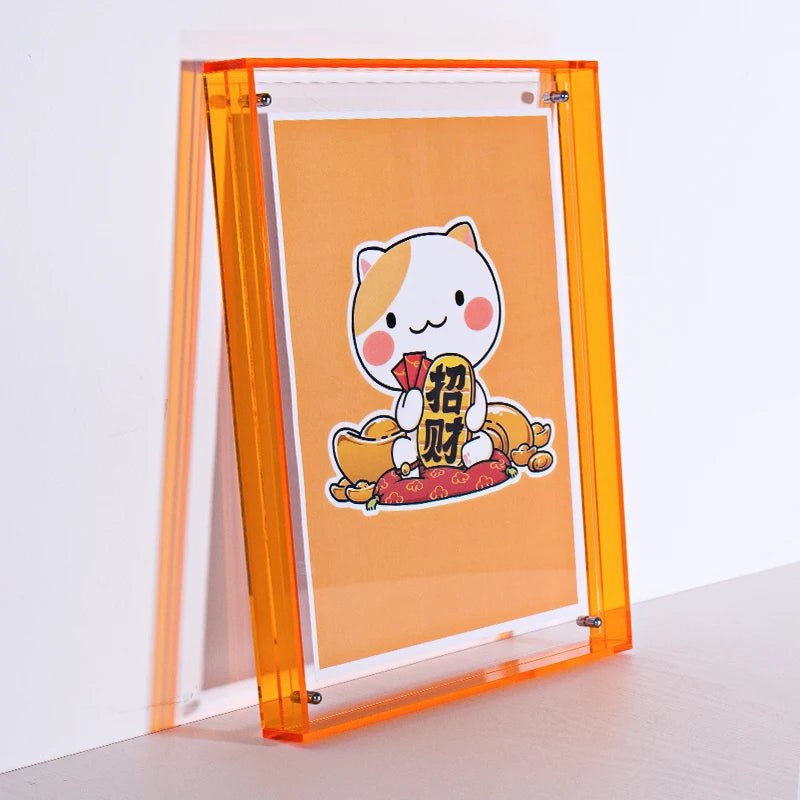 Coloured Transparent Acrylic Picture Frame - The House Of BLOC