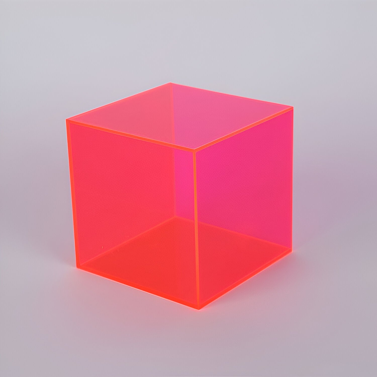 Colourful Acrylic Display Storage Box