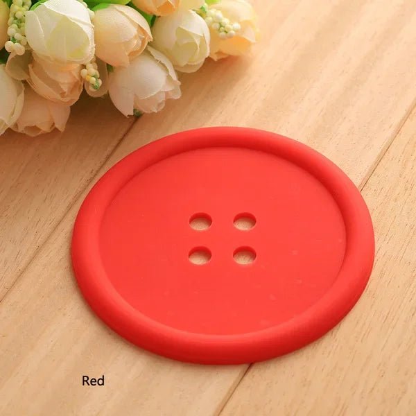 Colourful Button Design Coaster - The House Of BLOC