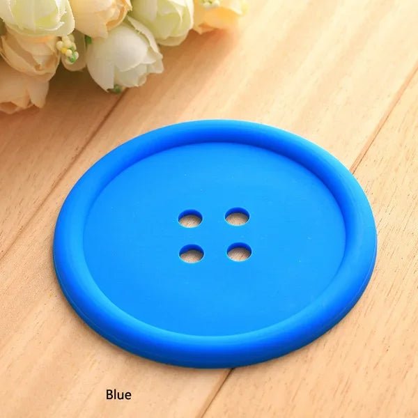 Colourful Button Design Coaster - The House Of BLOC