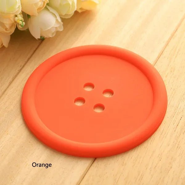 Colourful Button Design Coaster - The House Of BLOC