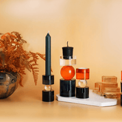 Colourful Geometric Crystal Candle Holder - The House Of BLOC