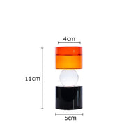 Colourful Geometric Crystal Candle Holder - The House Of BLOC