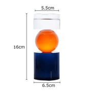 Colourful Geometric Crystal Candle Holder - The House Of BLOC