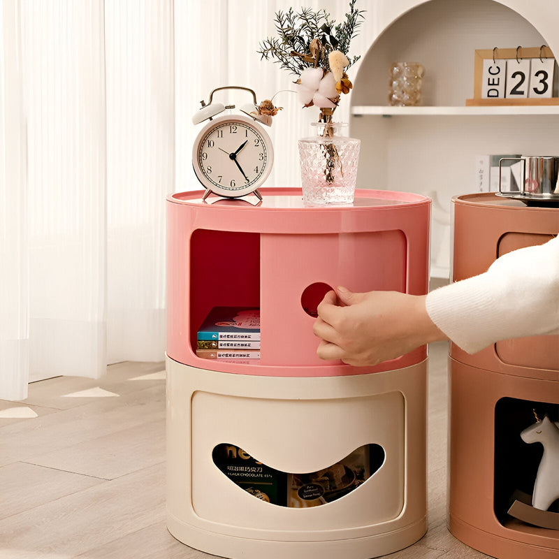 Colourful Pastel Bedroom Storage Table - The House Of BLOC