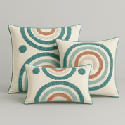 Colourful Tufted Sofa Cushion Cover - The House Of BLOC