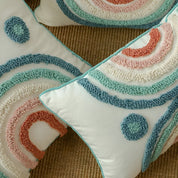Colourful Tufted Sofa Cushion Cover - The House Of BLOC