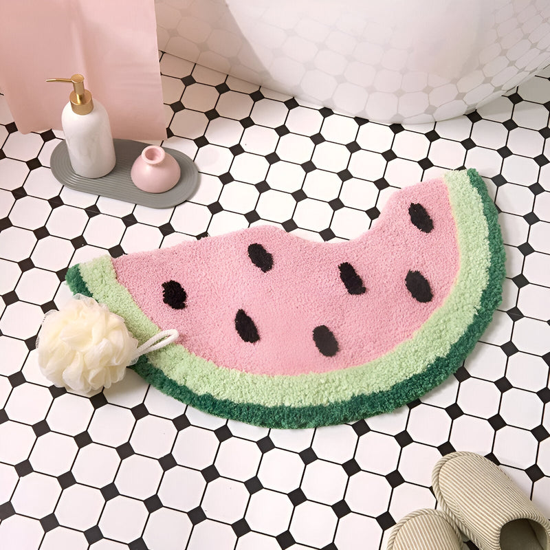 Colourful Watermelon Bathroom Mat - The House Of BLOC