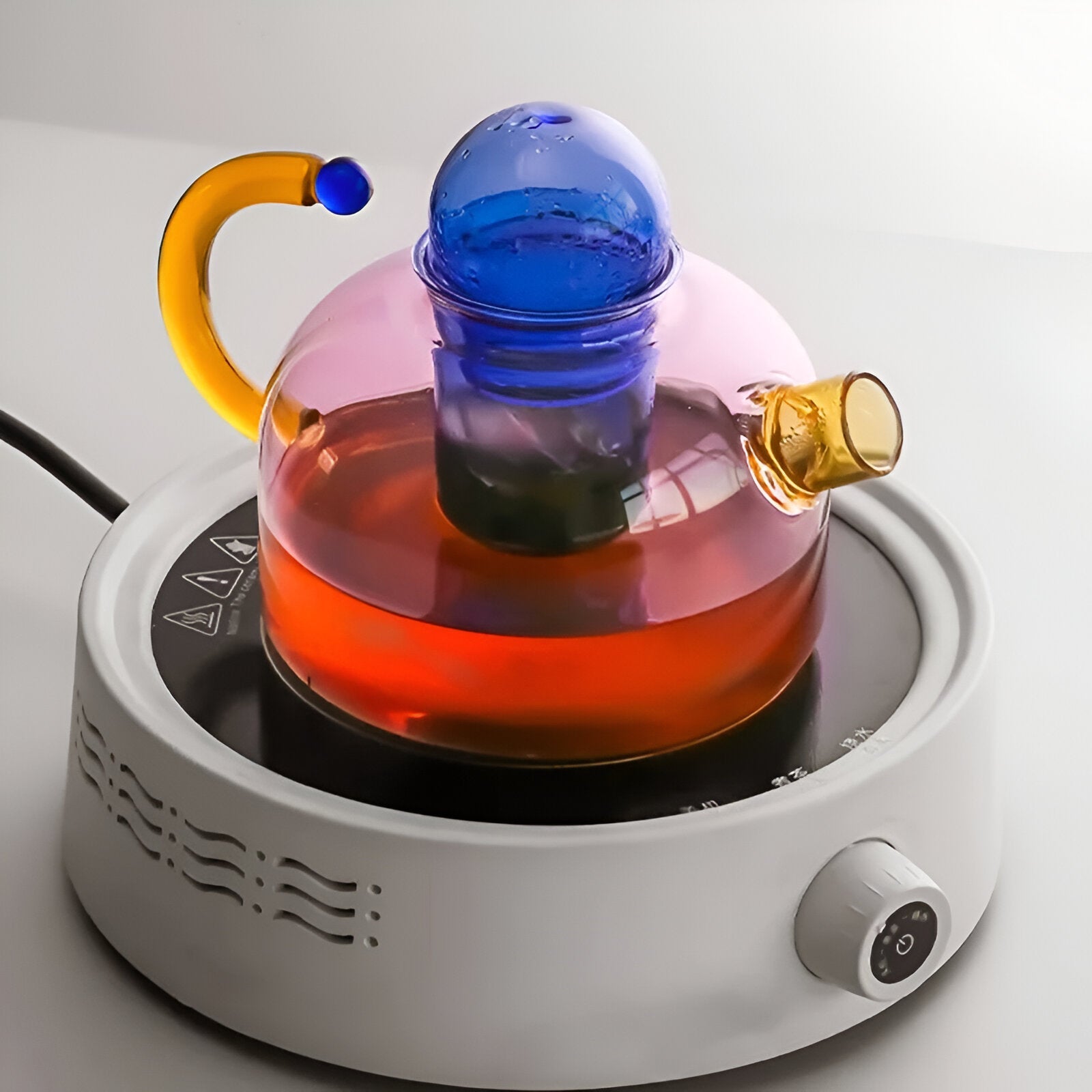 Contrasting Colour Translucent Kettle With Optional Mug - The House Of BLOC
