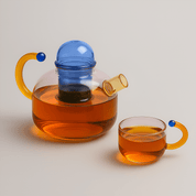 Contrasting Colour Translucent Kettle With Optional Mug - The House Of BLOC