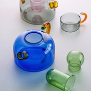 Contrasting Colour Translucent Kettle With Optional Mug - The House Of BLOC
